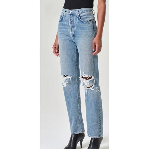 AGOLDE Denim - AGOLDE 90'S PINCH WAIST HIGH RISE STRAIGHT SIZE 27